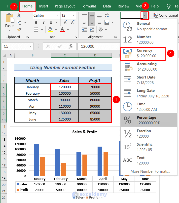 How to Format Data Table in Excel Chart (4 Easy Methods) (9) How to Format Data Table in Excel Chart (4 Easy Methods) (9)