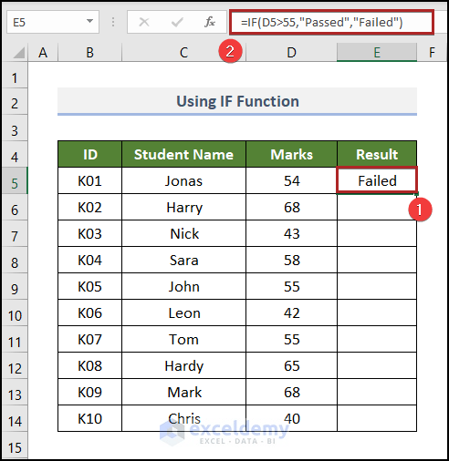 How to Create a Conditional Formula in Excel (5 Easy Ways) - ExcelDemy (2) How to Create a Conditional Formula in Excel (5 Easy Ways) - ExcelDemy (2)