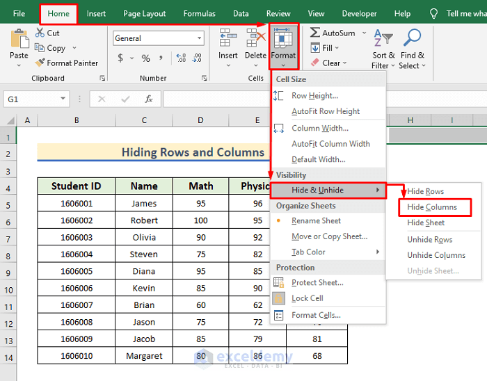How to limit sheet size in excel (3 suitable ways)