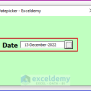 How To Create A Textbox Datepicker With Excel VBA - 5 Steps