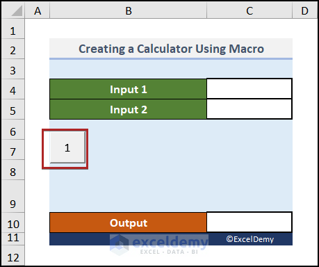 How to Create a Calculator Using Macros in Excel (with Easy Steps) (17) How to Create a Calculator Using Macros in Excel (with Easy Steps) (17)
