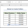 How To Create Folders From Excel List (3 Easy Methods)