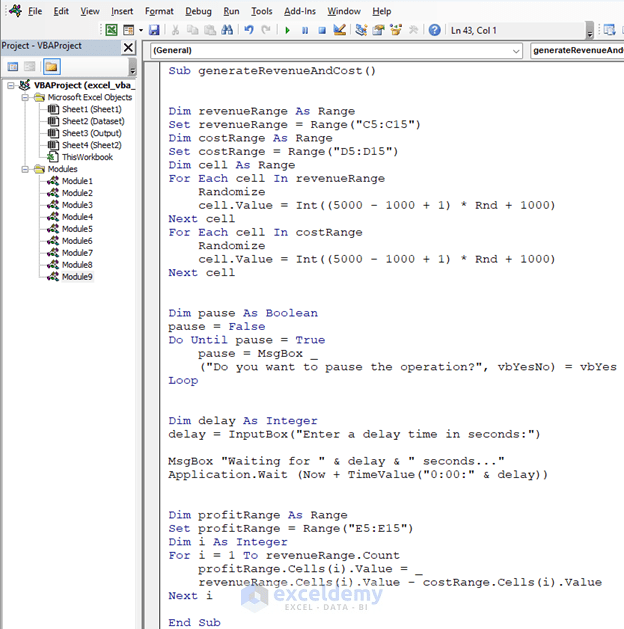 Excel Vba Wait Until A Process Completes Exceldemy - Colorful Texture Collection - Retina Quality