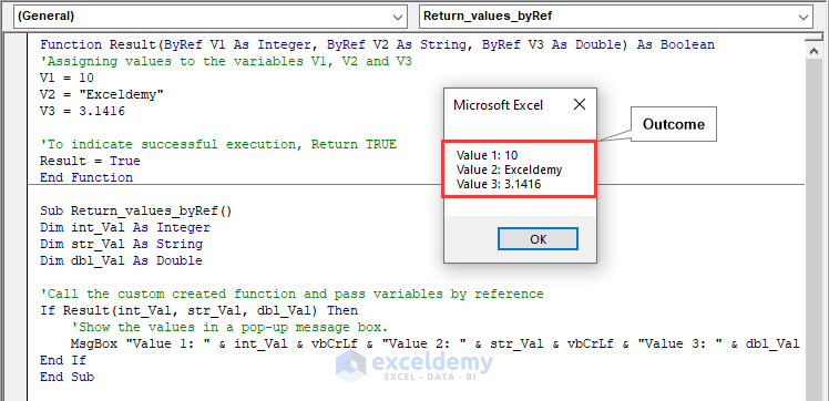 Using The Excel Vba Function To Return Multiple Values 6 Methods - Best Dark Images in Retina