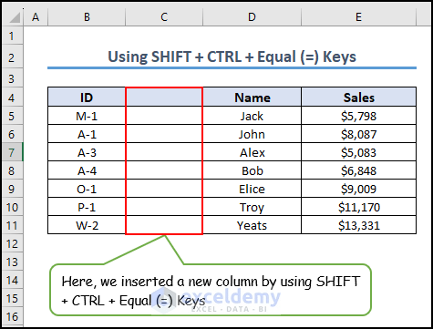 How To Insert Column In Excel Learn Excel - Vintage Patterns - Modern High Resolution Collection