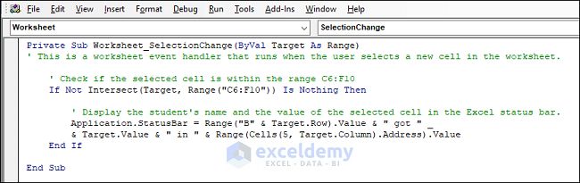 Excel Vba Code Doesn T Run When Cell Is Changed By A Formula Stack - Ultra HD Geometric Pictures for Desktop