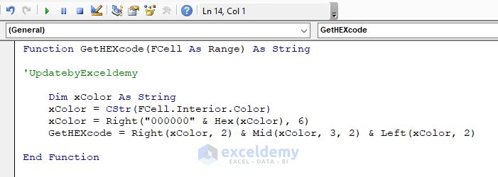 How To Find Color Index Numbers In Excel 4 Effective Ways Excel Insider - Best Space Images in Full HD