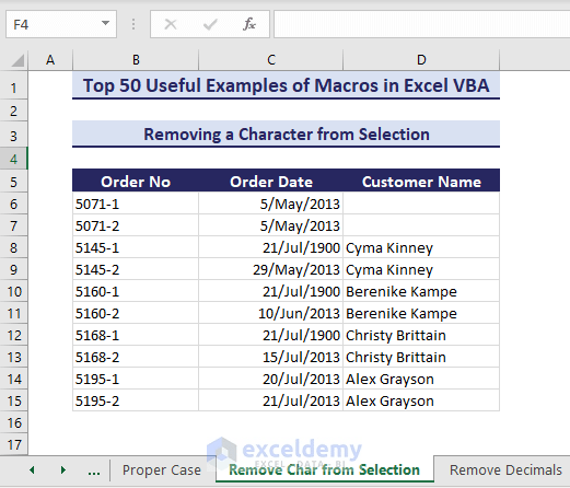 Learn Excel Macros & VBA Programming (Free Tutorial & 50++ Examples) - ExcelDemy (123) Learn Excel Macros & VBA Programming (Free Tutorial & 50++ Examples) - ExcelDemy (123)