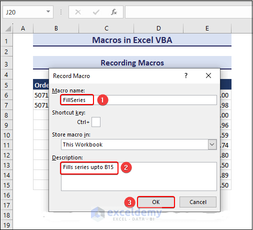 Learn Excel Macros & VBA Programming (Free Tutorial & 50++ Examples) - ExcelDemy (13) Learn Excel Macros & VBA Programming (Free Tutorial & 50++ Examples) - ExcelDemy (13)