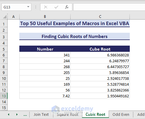 Learn Excel Macros & VBA Programming (Free Tutorial & 50++ Examples) - ExcelDemy (133) Learn Excel Macros & VBA Programming (Free Tutorial & 50++ Examples) - ExcelDemy (133)