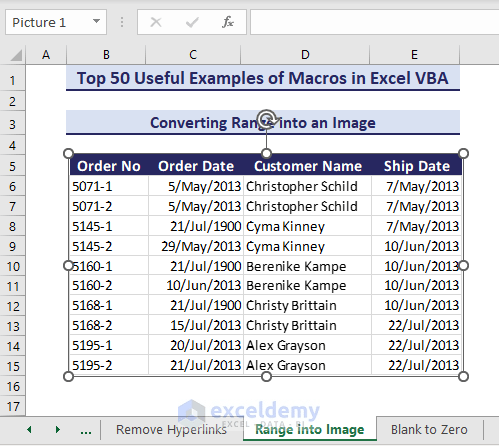 Learn Excel Macros & VBA Programming (Free Tutorial & 50++ Examples) - ExcelDemy (141) Learn Excel Macros & VBA Programming (Free Tutorial & 50++ Examples) - ExcelDemy (141)