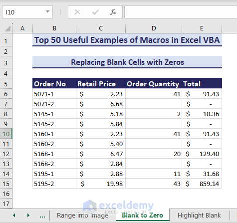 Learn Excel Macros & VBA Programming (Free Tutorial & 50++ Examples) - ExcelDemy (142) Learn Excel Macros & VBA Programming (Free Tutorial & 50++ Examples) - ExcelDemy (142)