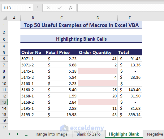 Learn Excel Macros & VBA Programming (Free Tutorial & 50++ Examples) - ExcelDemy (144) Learn Excel Macros & VBA Programming (Free Tutorial & 50++ Examples) - ExcelDemy (144)