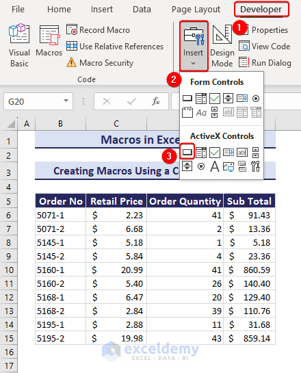 Learn Excel Macros & VBA Programming (Free Tutorial & 50++ Examples) - ExcelDemy (24) Learn Excel Macros & VBA Programming (Free Tutorial & 50++ Examples) - ExcelDemy (24)