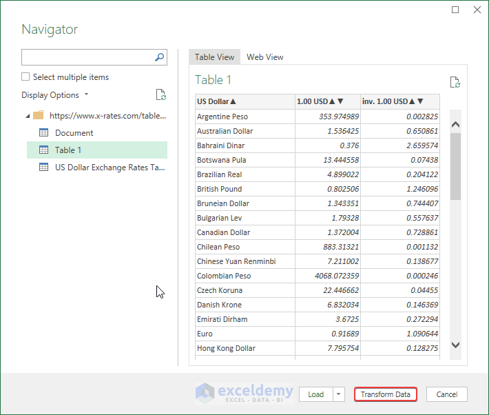 How to Convert Currencies in Excel (7 Methods) - ExcelDemy (23) How to Convert Currencies in Excel (7 Methods) - ExcelDemy (23)