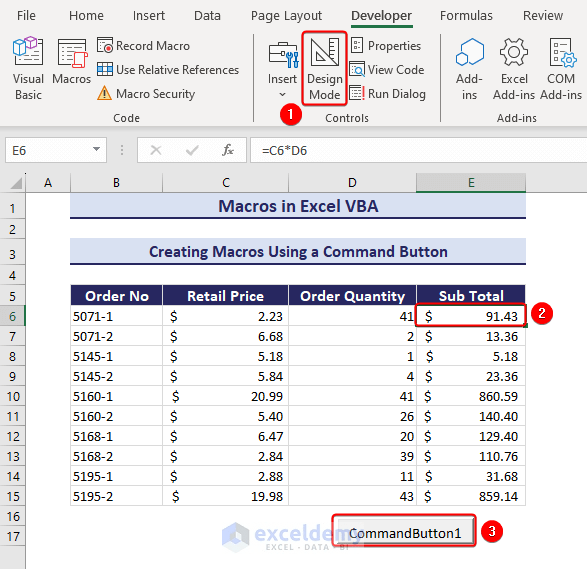 Learn Excel Macros & VBA Programming (Free Tutorial & 50++ Examples) - ExcelDemy (28) Learn Excel Macros & VBA Programming (Free Tutorial & 50++ Examples) - ExcelDemy (28)