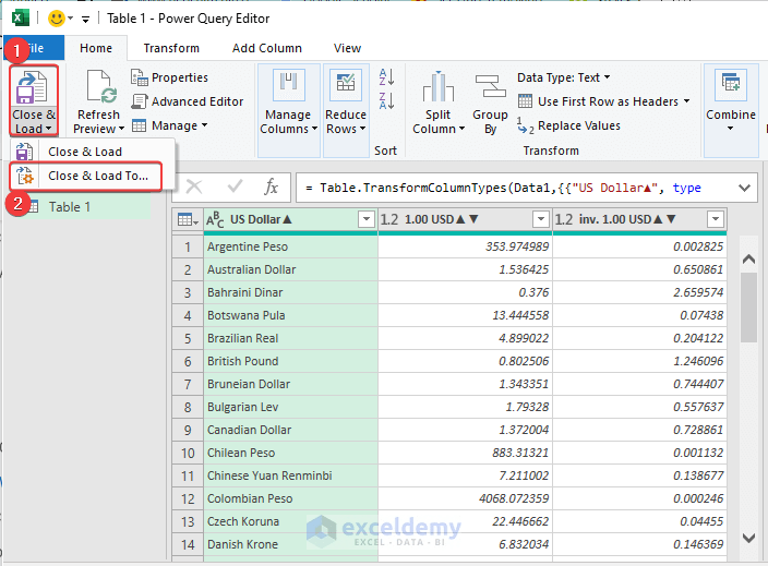How to Convert Currencies in Excel (7 Methods) - ExcelDemy (24) How to Convert Currencies in Excel (7 Methods) - ExcelDemy (24)