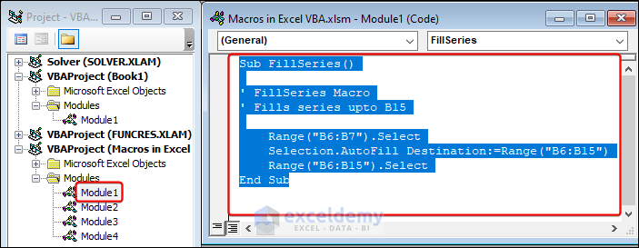 Learn Excel Macros & VBA Programming (Free Tutorial & 50++ Examples) - ExcelDemy (39) Learn Excel Macros & VBA Programming (Free Tutorial & 50++ Examples) - ExcelDemy (39)