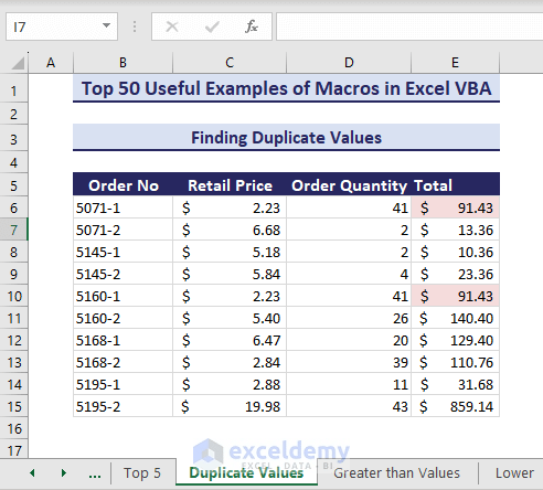 Learn Excel Macros & VBA Programming (Free Tutorial & 50++ Examples) - ExcelDemy (83) Learn Excel Macros & VBA Programming (Free Tutorial & 50++ Examples) - ExcelDemy (83)