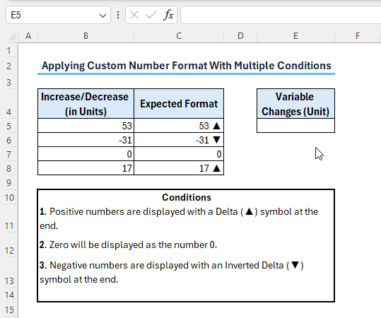 How To Apply A Custom Number Format With Multiple Conditions In Excel - Premium Nature Background Gallery - Desktop