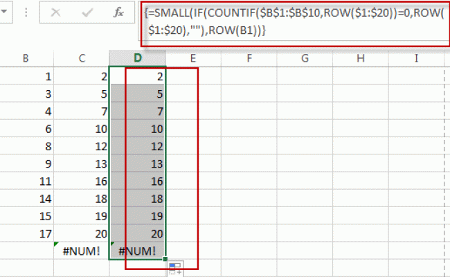 How To Find Next Number In Sequence Excel - Design Talk