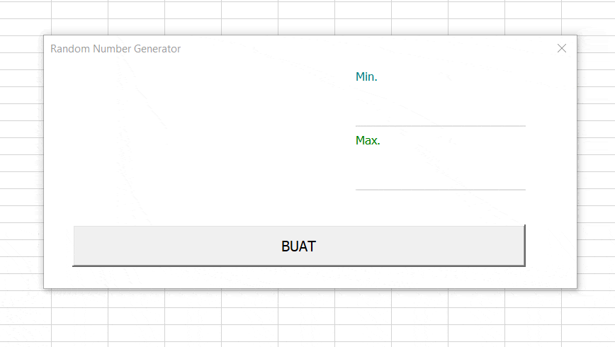 This application creates randomized groups. Membuat Random Number Generator Di Excel Dengan Vba Excelnoob