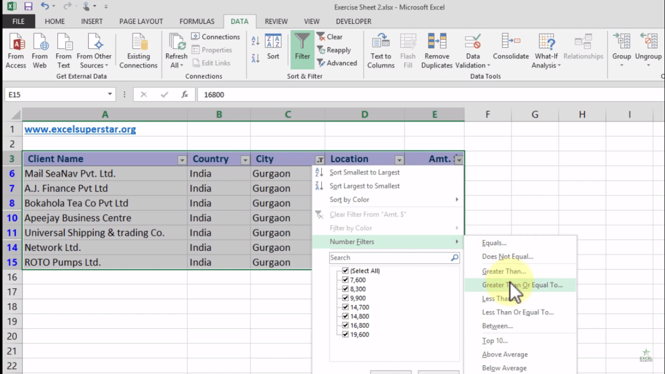 How to use Filtering Rows with Values in Excel | Excel in Hindi (6) How to use Filtering Rows with Values in Excel | Excel in Hindi (6)