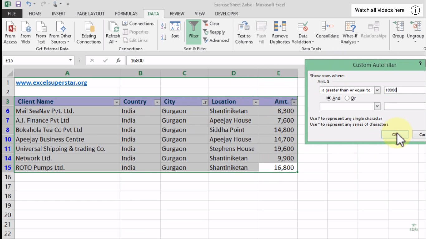 How to use Filtering Rows with Values in Excel | Excel in Hindi (7) How to use Filtering Rows with Values in Excel | Excel in Hindi (7)
