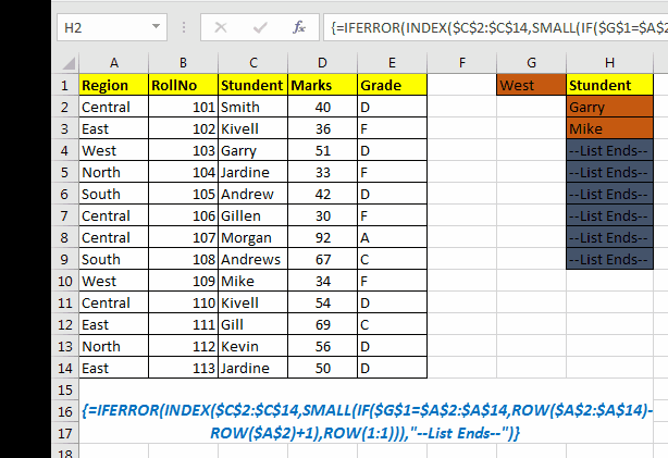 Click the cell where you want the vlookup formula to be calculated. How to Lookup Multiple Instances of a Value in Excel
