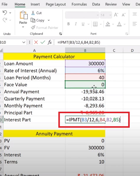 How To Calculate The Ipmt Function In Excel A Step By Step Guide Exceltutorial - Mountain Arts - Artistic Mobile Collection
