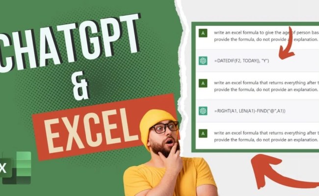 How To Build Excel Formulas With ChatGPT (With Examples And Prompts ...