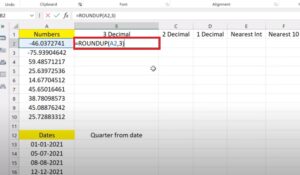 How To Roundup A Number Using Excel Roundup Function Tutorial Youtube - Download High Quality Minimal Design | Retina