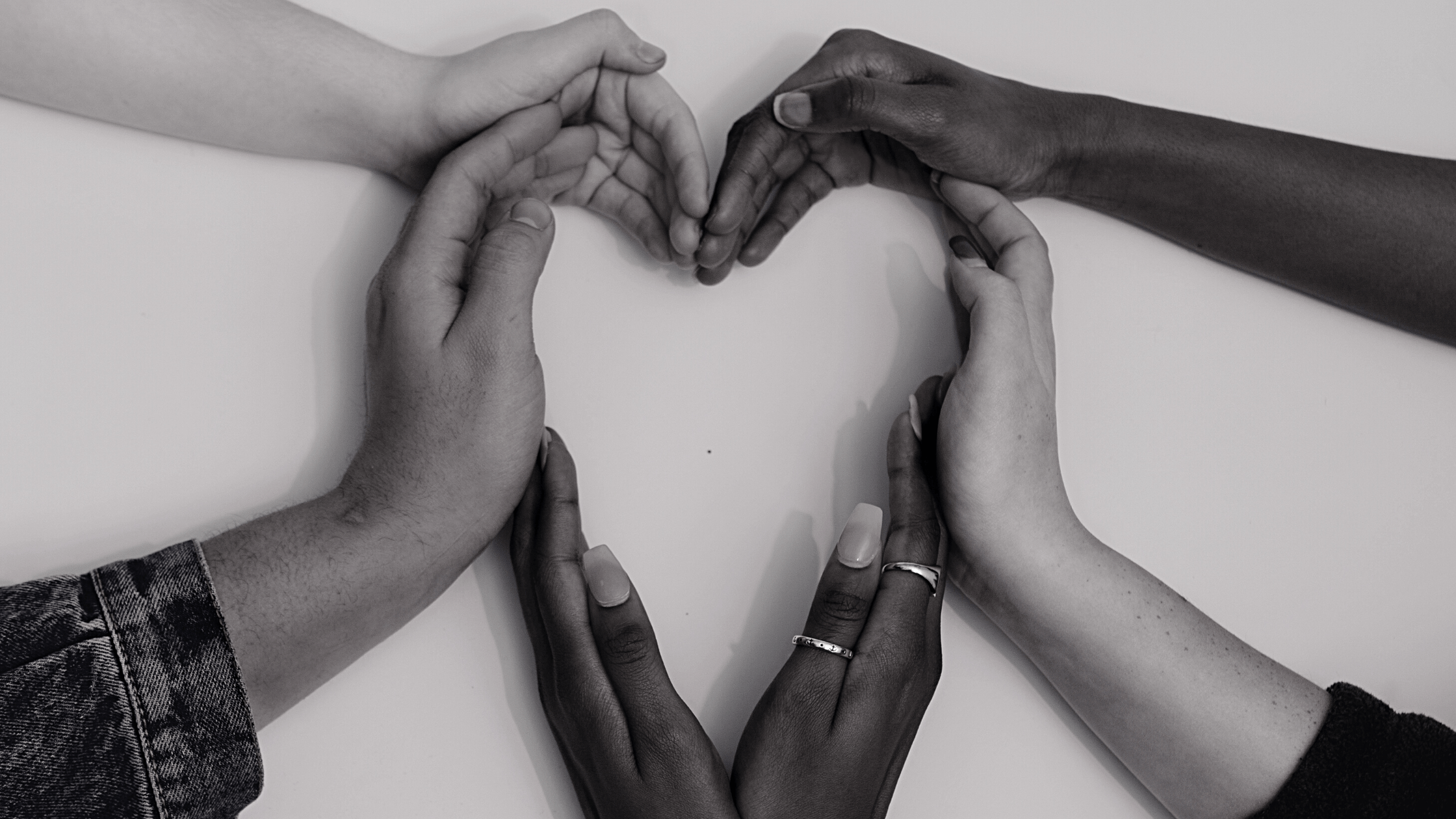 Hands making a heart