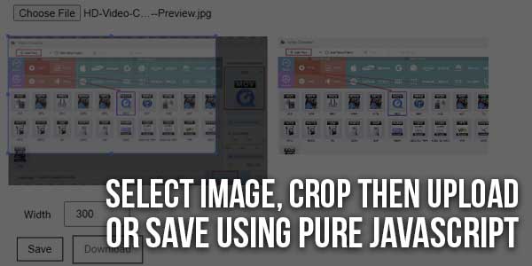 Select Image Crop Then Upload Or Save Using Pure Javascript Exeideas - Download Beautiful Abstract Wallpaper | Retina