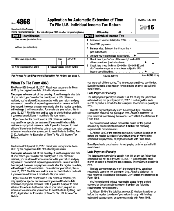 2023 federal tax exemption form