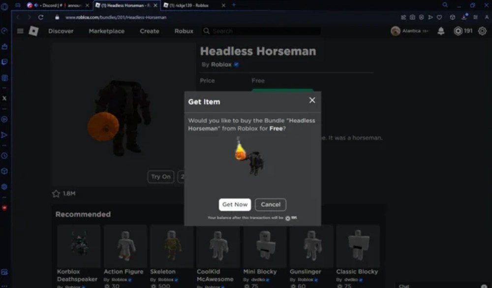 Headless Roblox Gu A 2025 Para Desbloquear El Avatar M S Ic Nico Headless Roblox Item Guide 2.webp