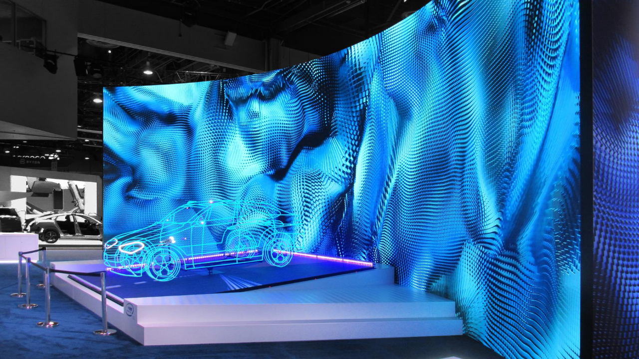 Render To Reality Exhibit Options - Beautiful Vintage Background - Ultra HD