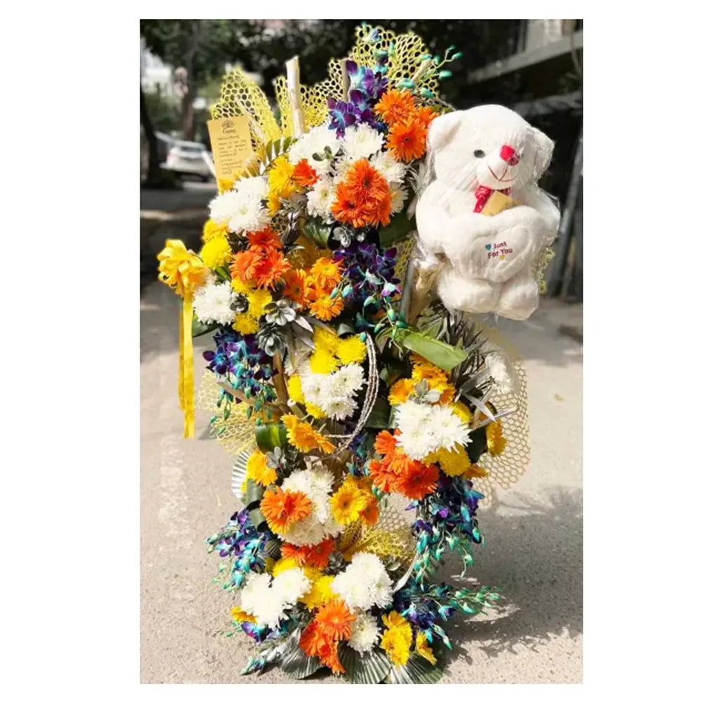Fresh Flowers Bright As Sun