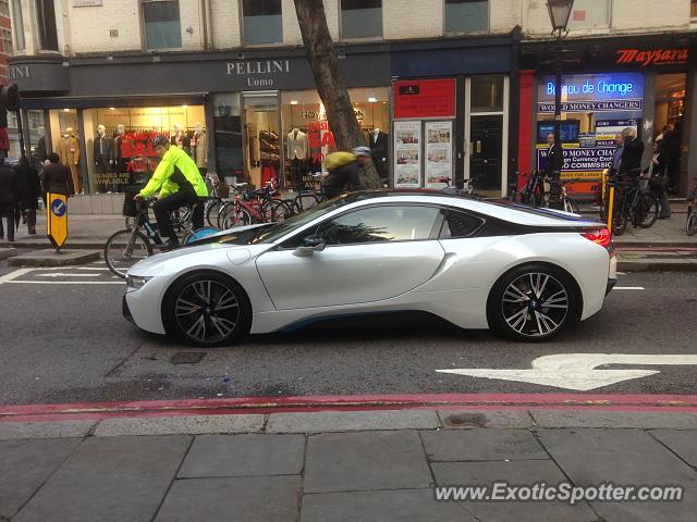 Bmw i8 spotted in london, united kingdom on 10/08/2014