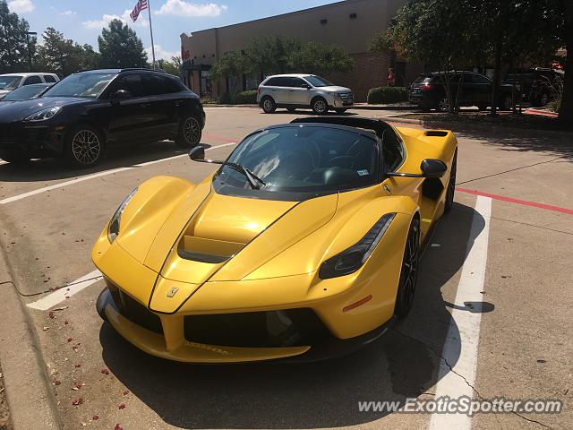 Ferrari Laferrari Spotted In Dallas Texas On 08 04 2018