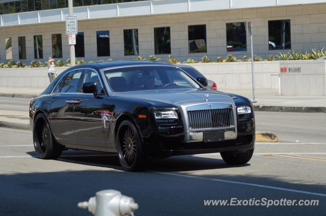Rolls Royce Ghost Spotted In Beverly Hills California On 08