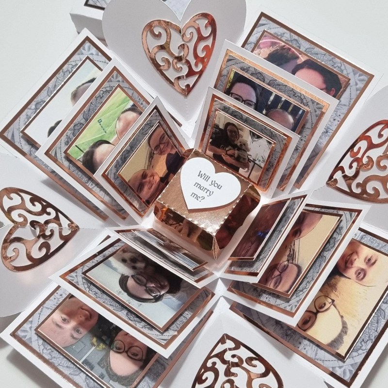 Exploding Proposal Ring Box By Exploding Box Co Exploding Box Co - Premium Vintage Wallpaper Gallery - Ultra HD