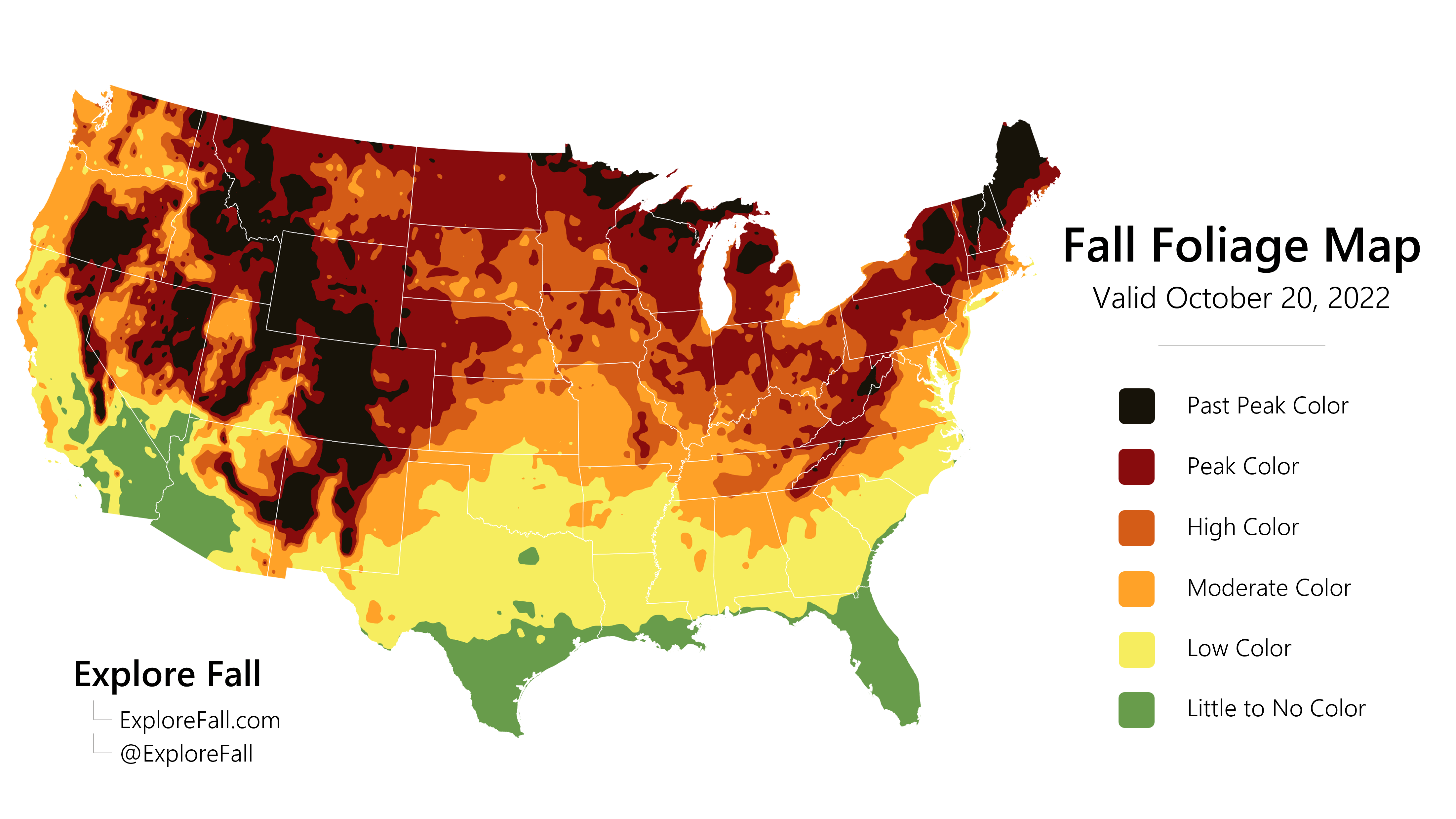 The Explore Fall Blog Sharing Fall S Beauty Demo Map 