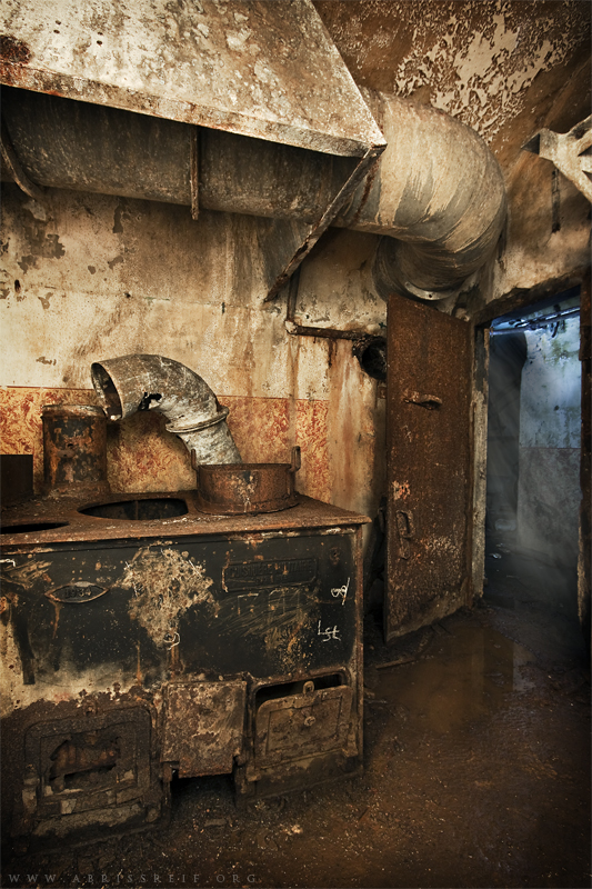 Maginot Stove in an old bunker of the french Magiont Line