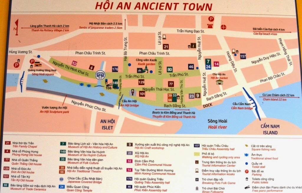 The Perfect 3 Days Hoi An Itinerary Explore With Ecokats Hoi An Old Quarter Map 1024x656 
