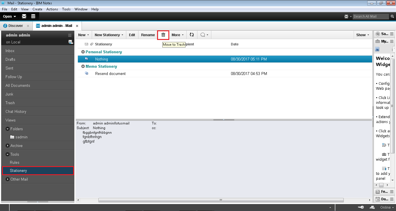 Configure lotus notes and replicate database mail to ibm domino. What Is Stationery In Lotus Notes Ways To Create Edit Delete Email Templates