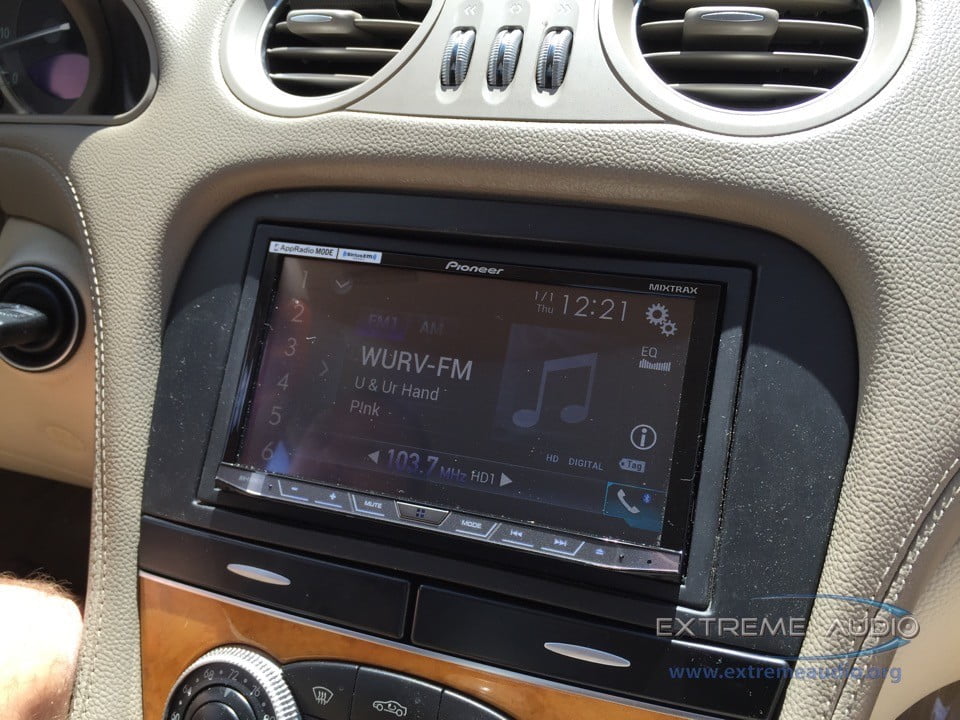 Mercedes SL500 Navigation
