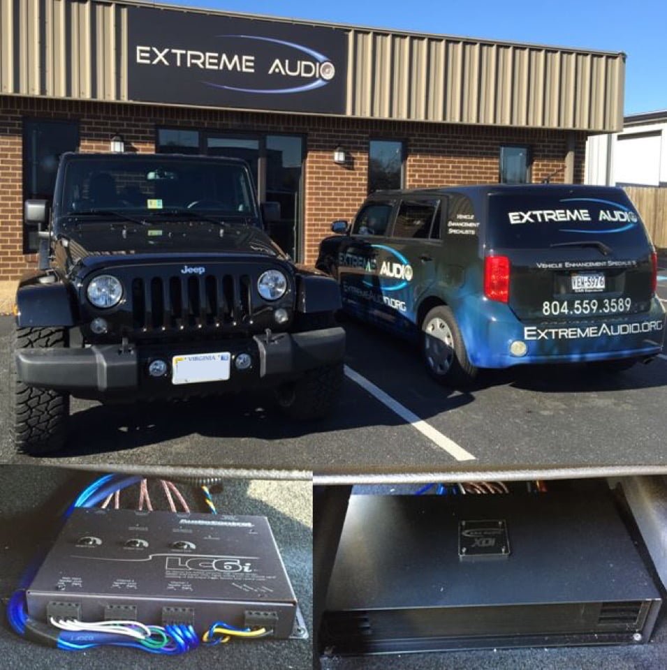 Jeep Wrangler Audio and Steps