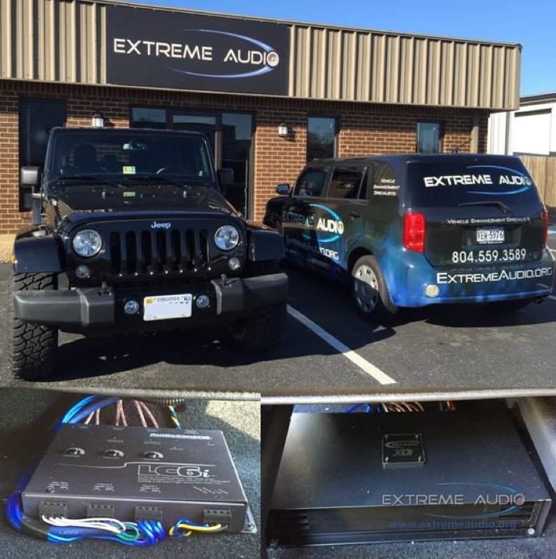 Jeep Wrangler Audio and Steps