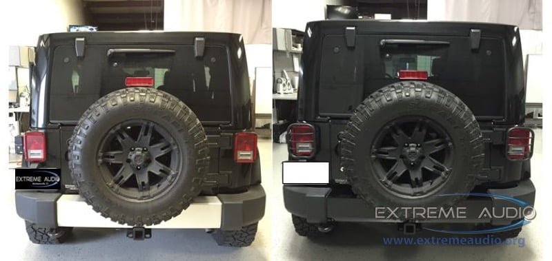 Jeep Wrangler Audio and Steps
